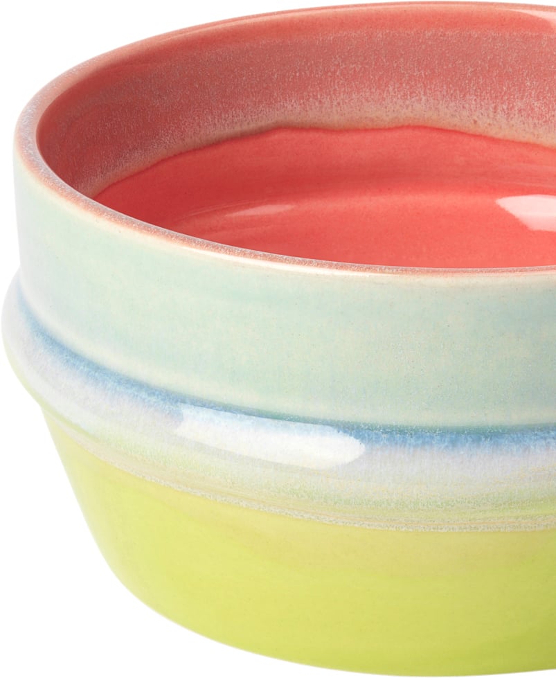 Poppery Skål Ø12 cm Pink/mint/apple Green